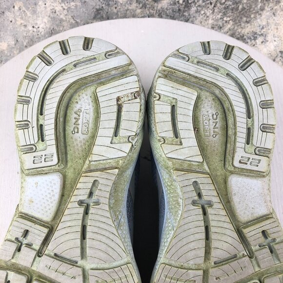 Brooks Women's Size 7.5B Adrenaline GTS 22 Blue Lace-Up Running Sneakers FAIR - Picture 11 of 15